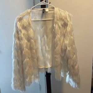 H&M Fringe Jacket